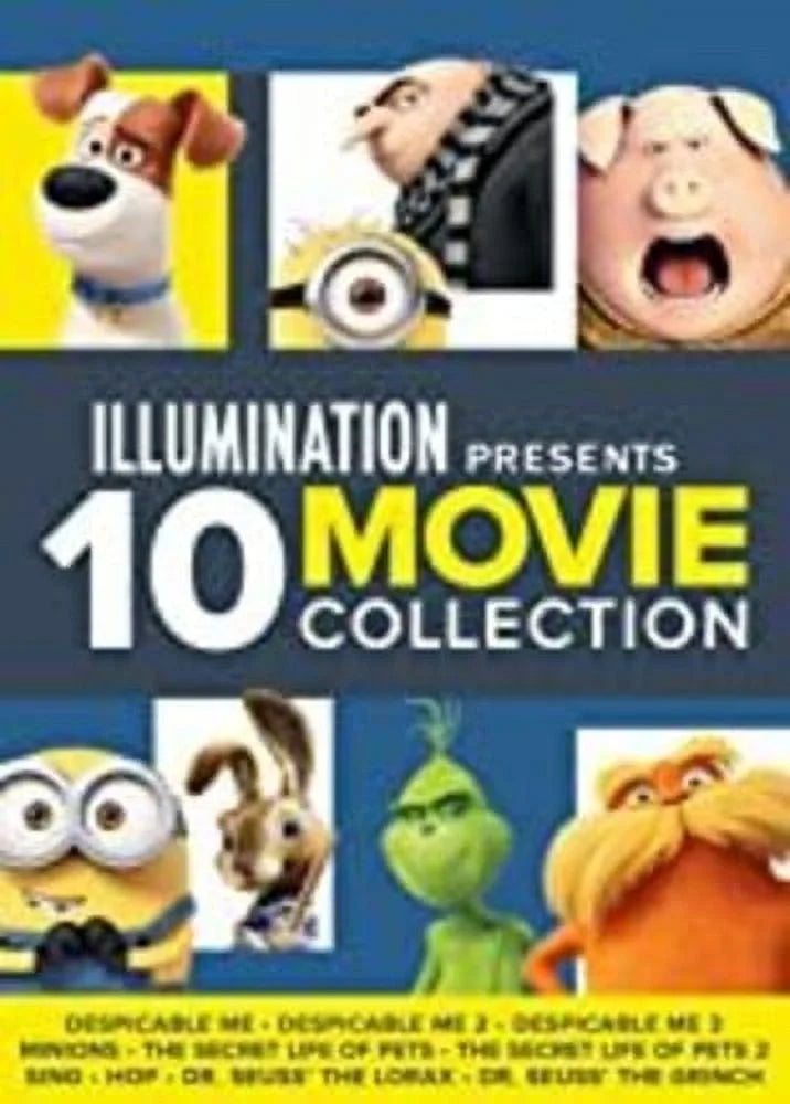 (DVD) 10-Movie Collection Illumination Presents: