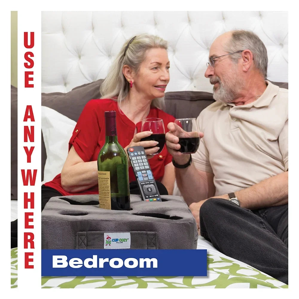 Use Keep TV RV, close spills. (Teal) Deluxe Cup world's cave, and Pillow park, prevent drinks BEST anywhere-Couch, man it floor, As Cozy beach -The car, and Seen cup your holder! bed, more! on