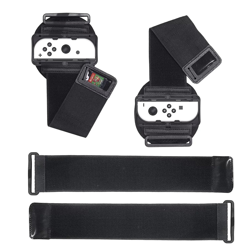 Compatible strap Nintendo Dance with 2-in-1 New Switch Fit Arm Adventure/Just Sports/Ring Leg Upgrade and