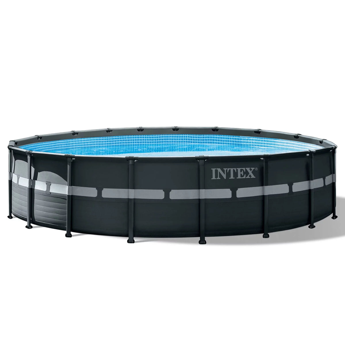 & with Ultra 18' Robot Intex XTR 52" Pump Above Vacuum Set Pool Ground x