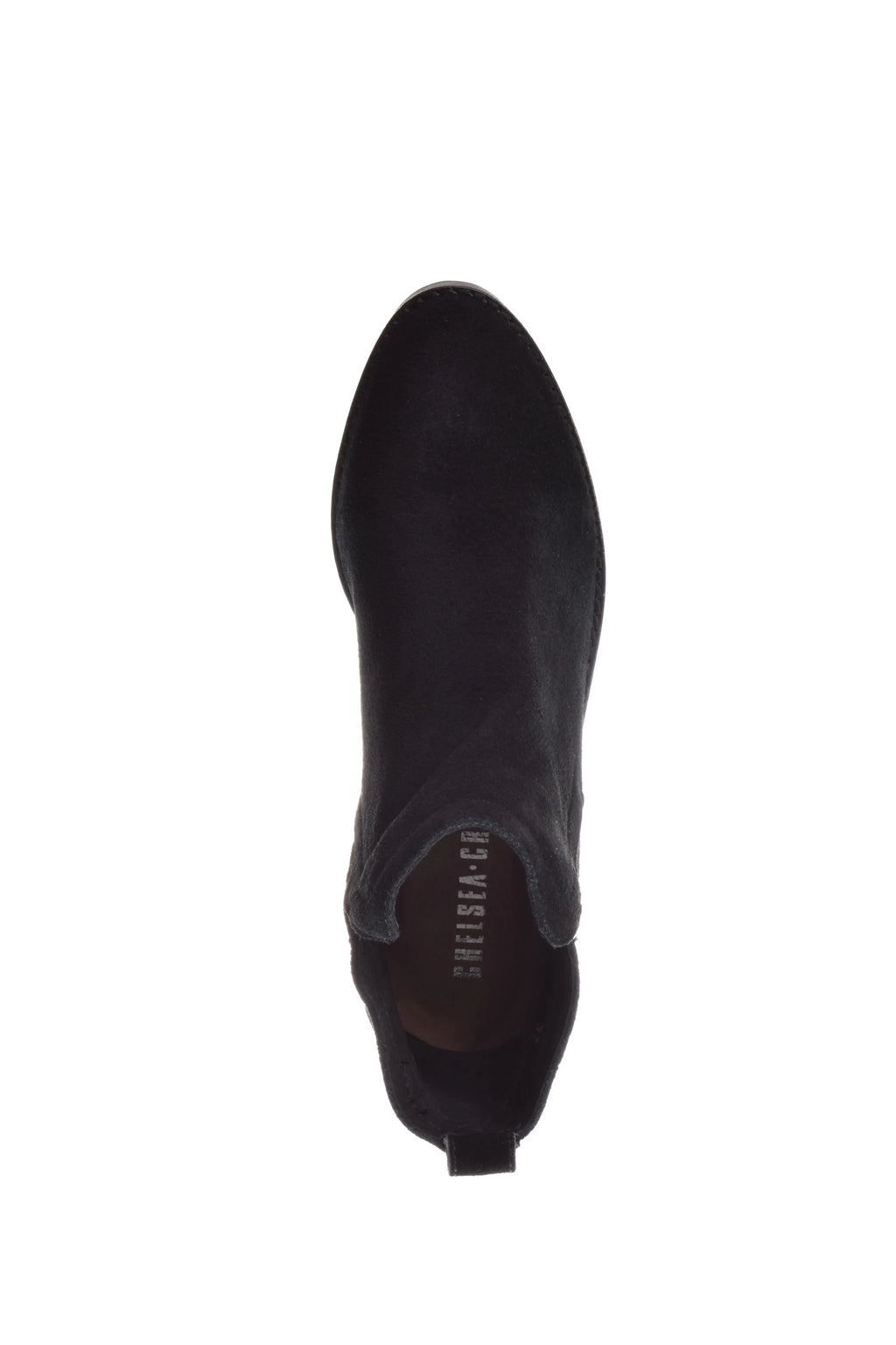 Chelsea Suede Bootie Black Kelly Crew Suede -