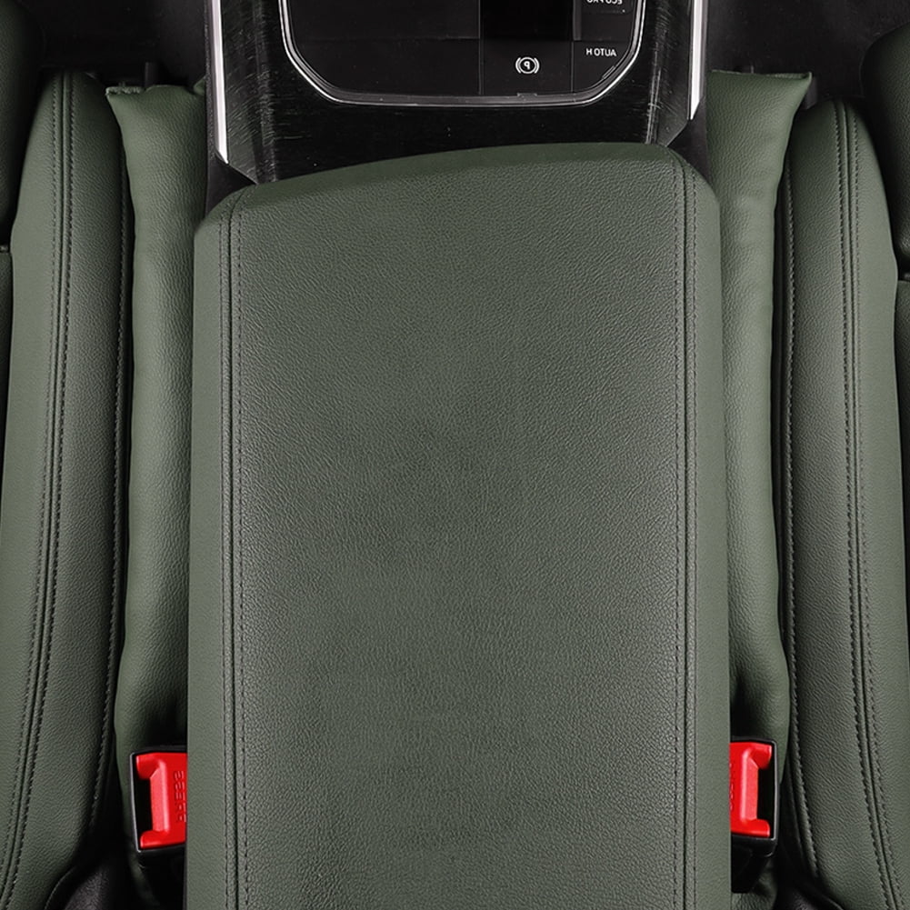 Gap Set Pad of Organizer Opulentia Console for Side Seat Upholstery Pocket Leather 2 PU Filler Car vehicles,