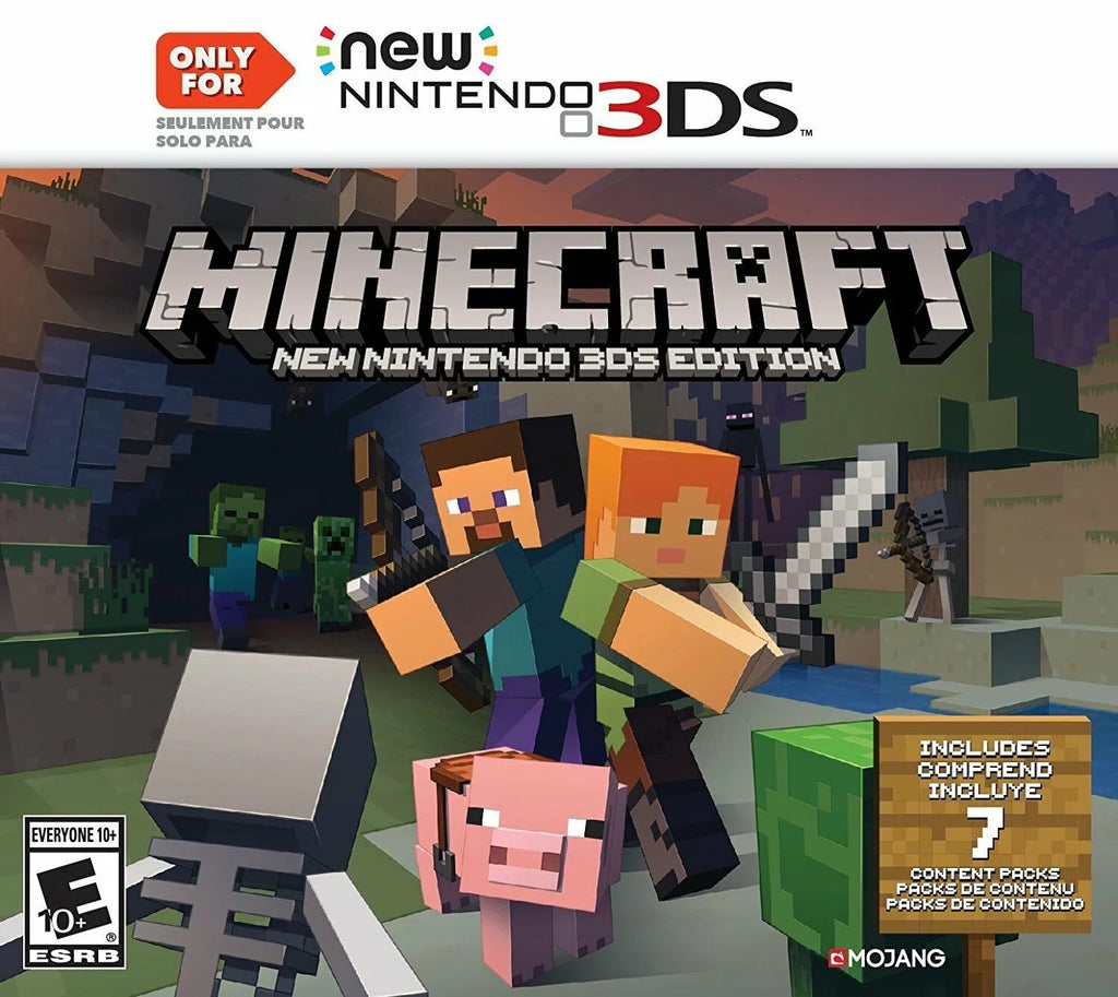 [NN3DS MoJang 7 Nintendo Edition NEW Bonus Contents] Minecraft: NEW 3DS 2DS