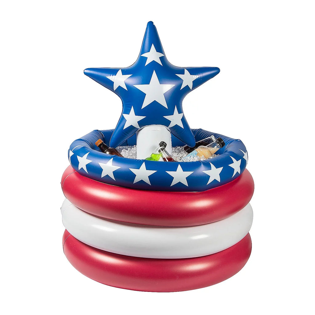 Cooler, 1 July, Toys, Inflatable Pieces Patriotic of Fourth