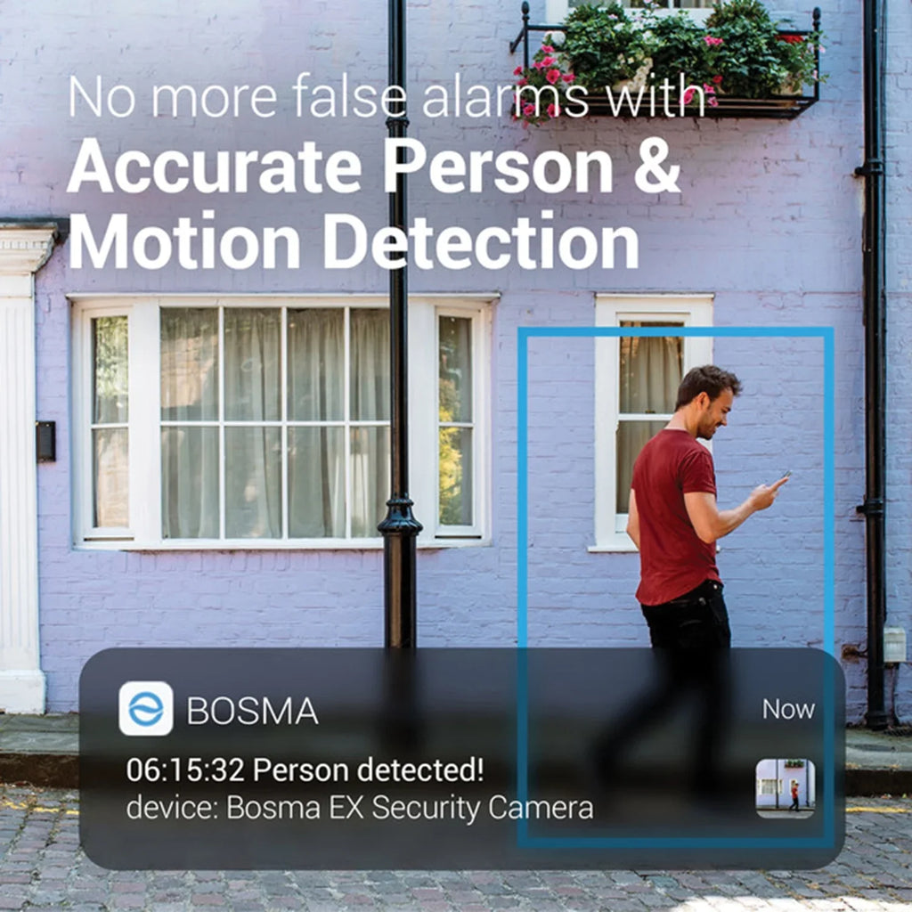 Wi-Fi HD Full Camera with DI4001 Security Spotlight exterior Bosma EX 1080p