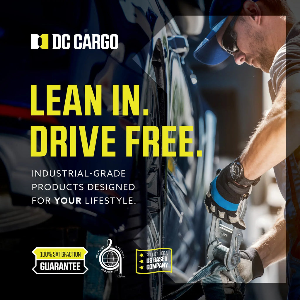 Steel Minimum Cargo for Long Enclosed Trucks 25 in Trailers ONLY 89-104 7-1/2 | Tie-Down PACK Inches Load and Bar feet Semi Lock