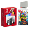 Nintendo Console Screen Mario World Fury Cloth Switch + Bowser’s White Cleaning OLED and with 3D Super