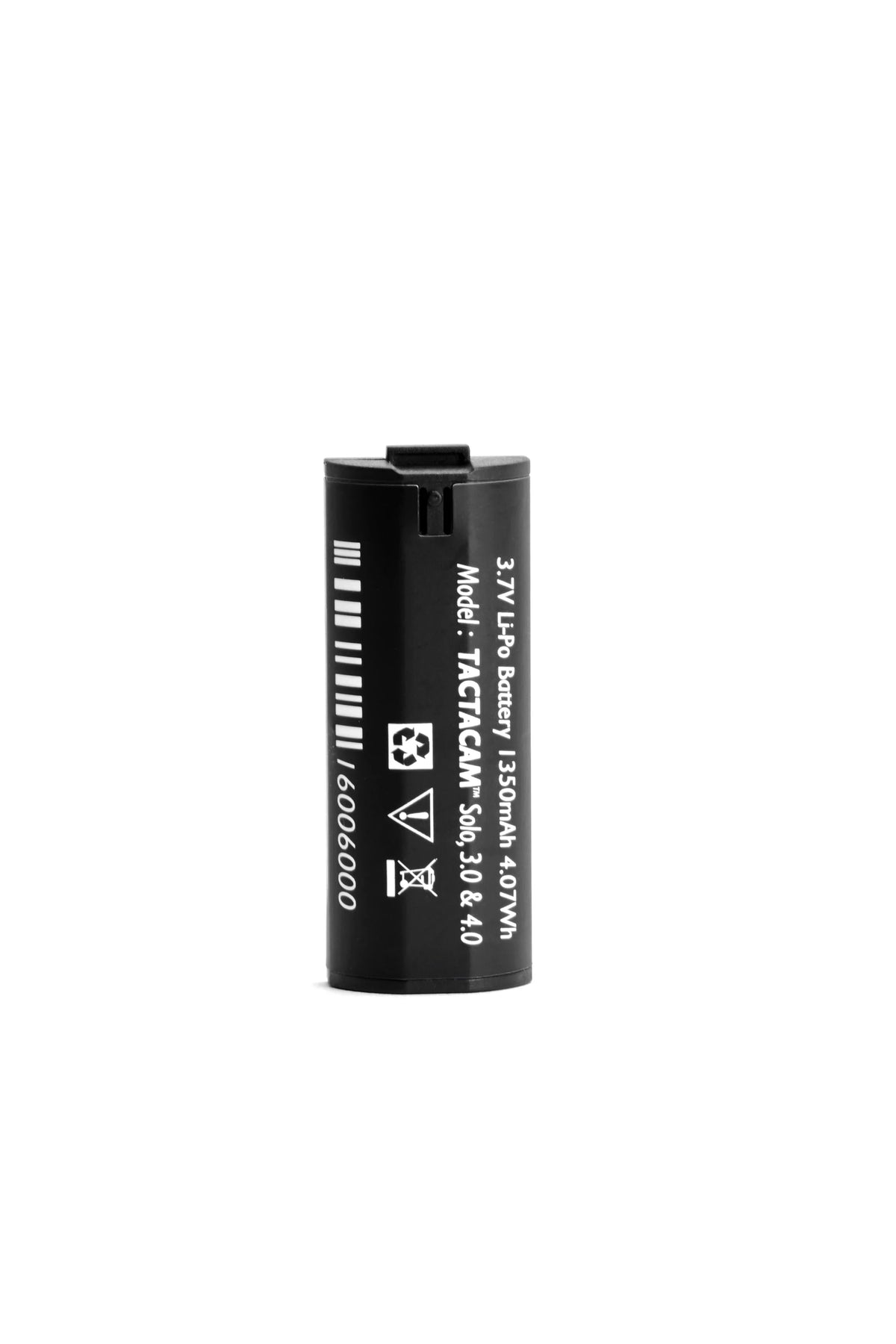 Camera, Bl 3.7V 4.0/5.0 Li-Po, Battery Action Rechargeable for 1100mAh, Tactacam