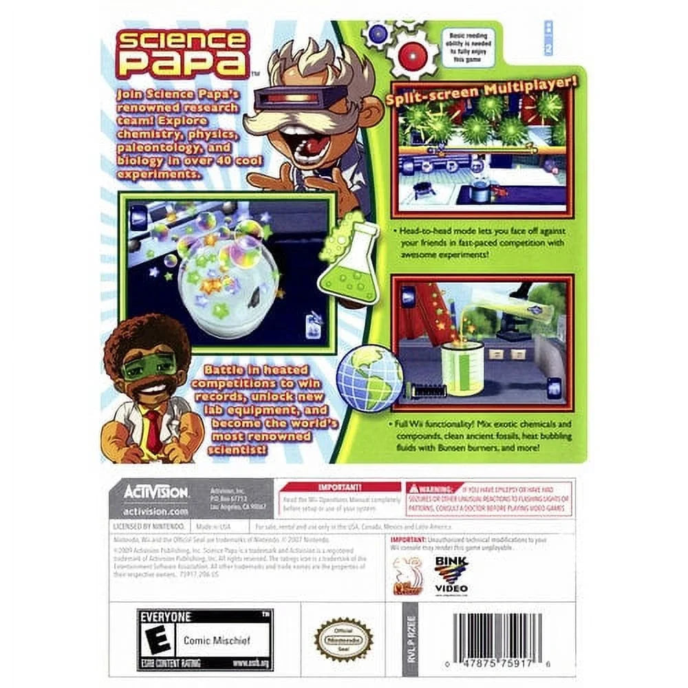Science (Wii) Papa