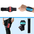 Compatible strap Nintendo Dance with 2-in-1 New Switch Fit Arm Adventure/Just Sports/Ring Leg Upgrade and