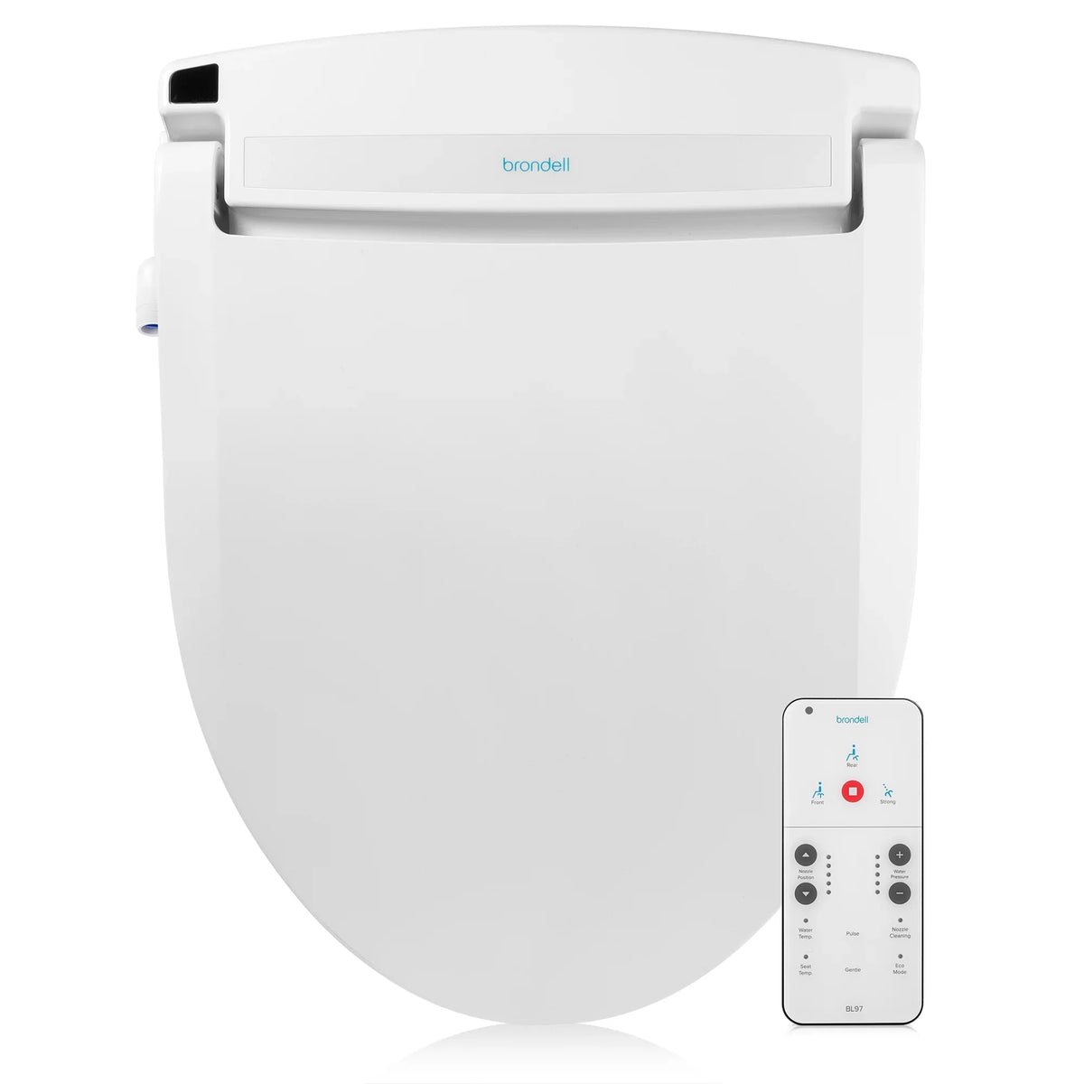 Seat, Select Electronic Elongated Swash BL97 White Bidet Brondell