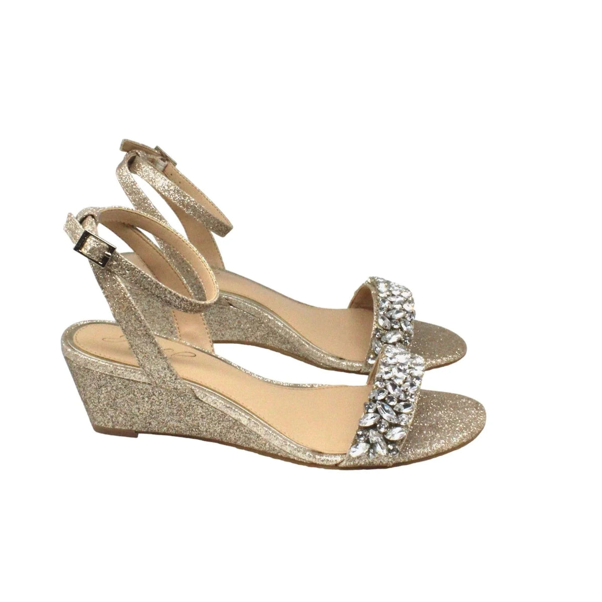 6 Badgley Jewel US) Wedge(dimension Evening Mischka Bellevue