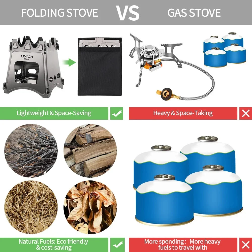 Portable Stove Wood Jinmie Siuke Portable Stove exterior Stove,StovePicnic Stoves Buzhi Lixada Stove Stove Bbq
