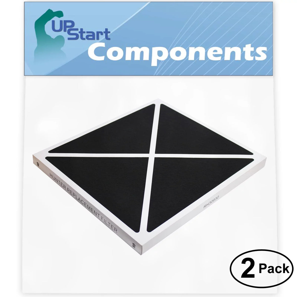 30930 Hunter 2-Pack with Air - Compatible Filter 30350 Hunter for Air Purifier Replacement Filter