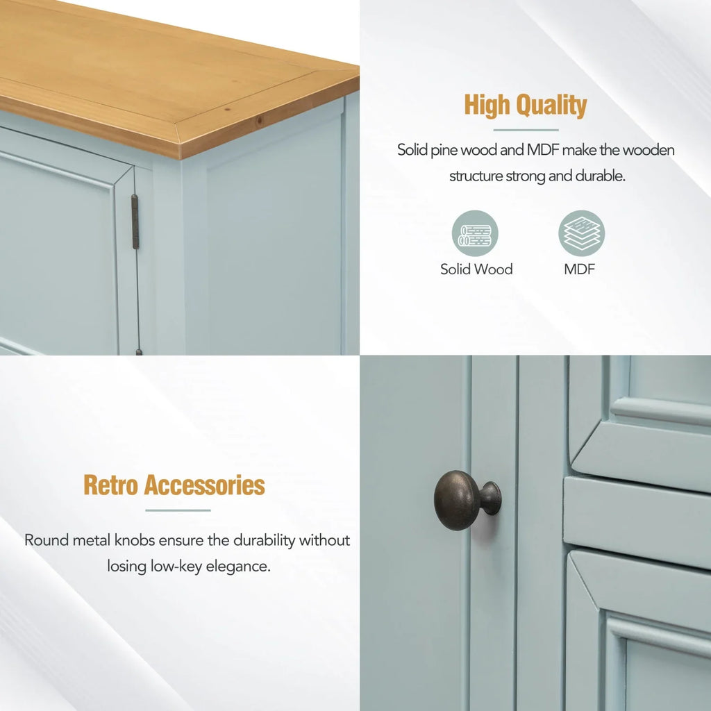 Table for OLD Storage WF190263AAE) Gray and Entrances Shelf Rooms (Antique Ample Living with and Console Four Series SKU Cambridge Vintage Kitchens Drawers Small TREXM Bottom