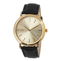 Arvo Black Watch Gold - Leather Time Sawyer