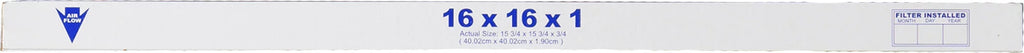 MERV Plus 16x16x1 Pure Nordic Carbon Pack 6 Air Pleated 7 Filters