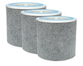 True For 3 HP102 Filter Activated Packs Carbon HP102 HC452, Shark Purifier Air Replacement HEPA