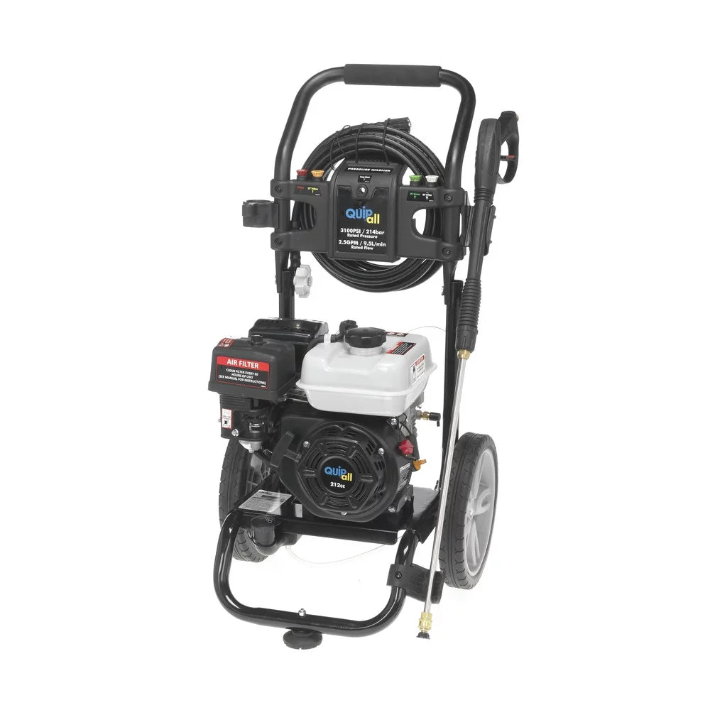 3100PSI CARB Quipall 3100GPW Gas Washer Pressure
