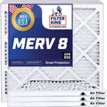 8 Pleated Filter USA A/C Actual HVAC MERV 9.5 x 28x9.5x1 | x Filter 4-PACK Filters King | IN Furnace 28 MADE Air .75" dimension: | |
