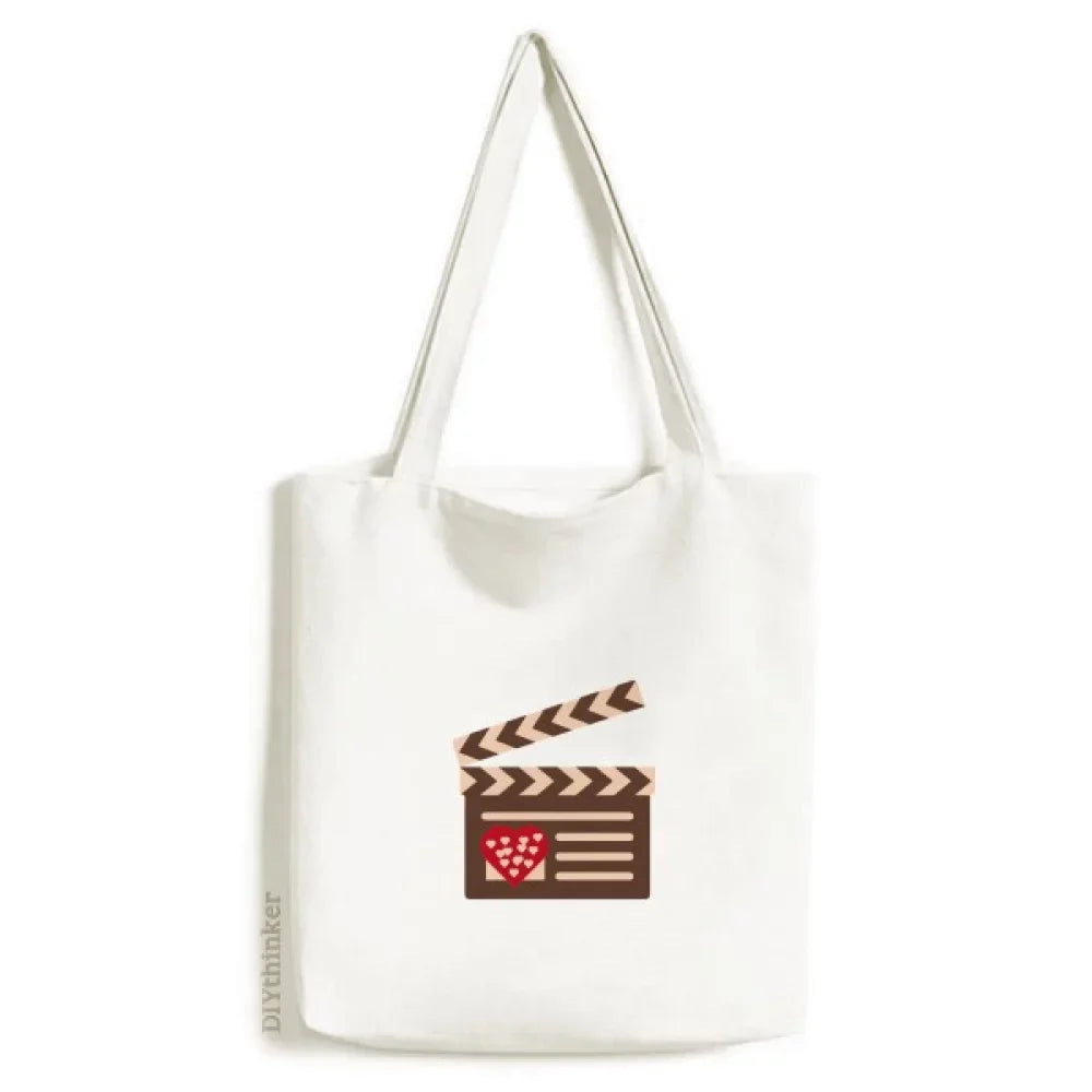 Bag Handbag Canvas Casual November Shopping Tote Film Valentines Orange Day Satchel