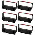 (6/PK) Printer Star-Micronics P.O.S. Compatible Black/Red MP-200 (30982002BR) Series/SP-212/SP-242/SP-500/SP-2000 Series/MP-235/MP-242/MP-292/MP-512/SP-200 PrinterDash for Replacement Ribbons