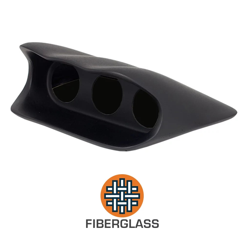 Set Fiberglass Package 2002-2007 7 GlowShift Subaru GS3 Gauge Tinted Color Impreza WRX with Triple Dashboard Gauge