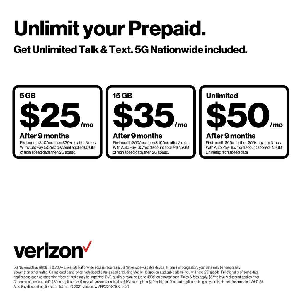 Prepaid Cell 2V Nokia Tella Verizon Phones