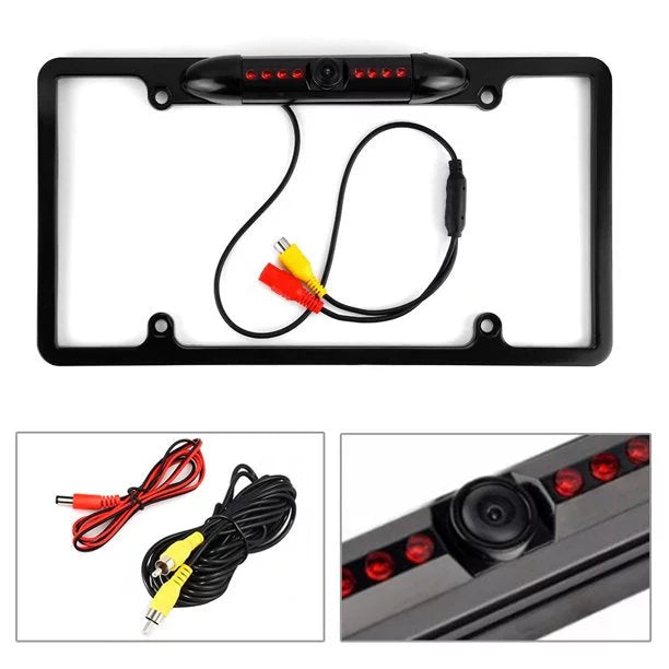 INEW987HD Camera Plate for Frame Black Backup Rearview INE-W987HD License ALPINE