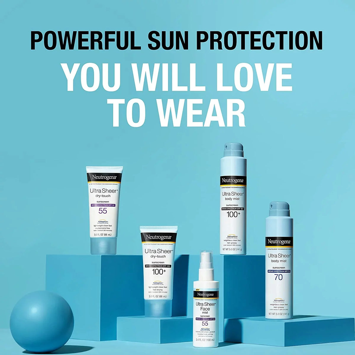 NEUTROGENA 3OZ ULTRA SHEER SPF55