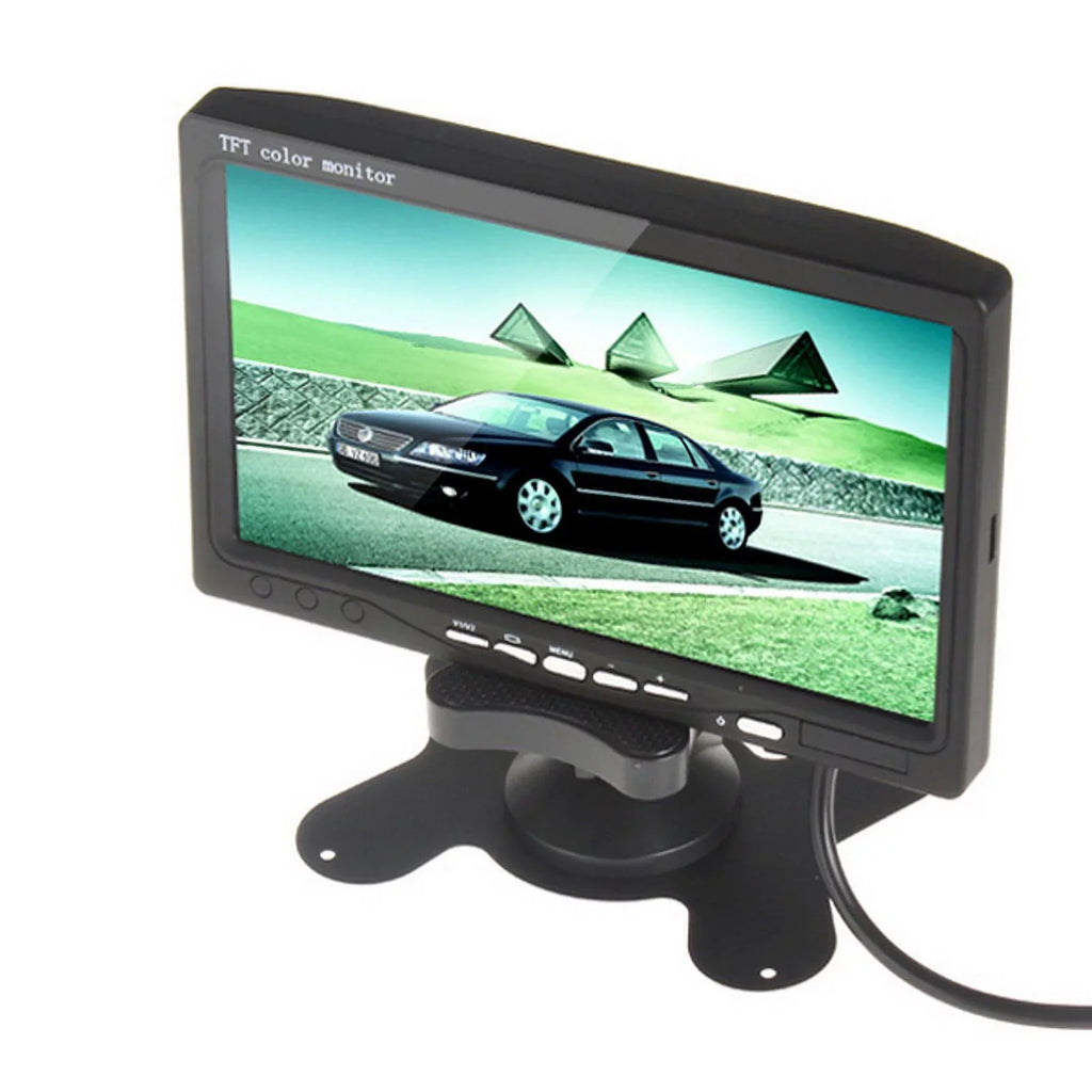 cable 18 Night parking for Monitor IR with Van LED RV system Bus reverse feet Car Vision+32 Truck TFT 12V/24V camera 7inch Car LCD
