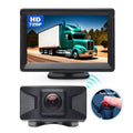 Recorder View Camera Rear Menu Trailer Camper Van Inch Camera OSD Kit Camera Truck with Car Video HD 5 Reverse Backup for Wireless DVR 720P LCD Monitor