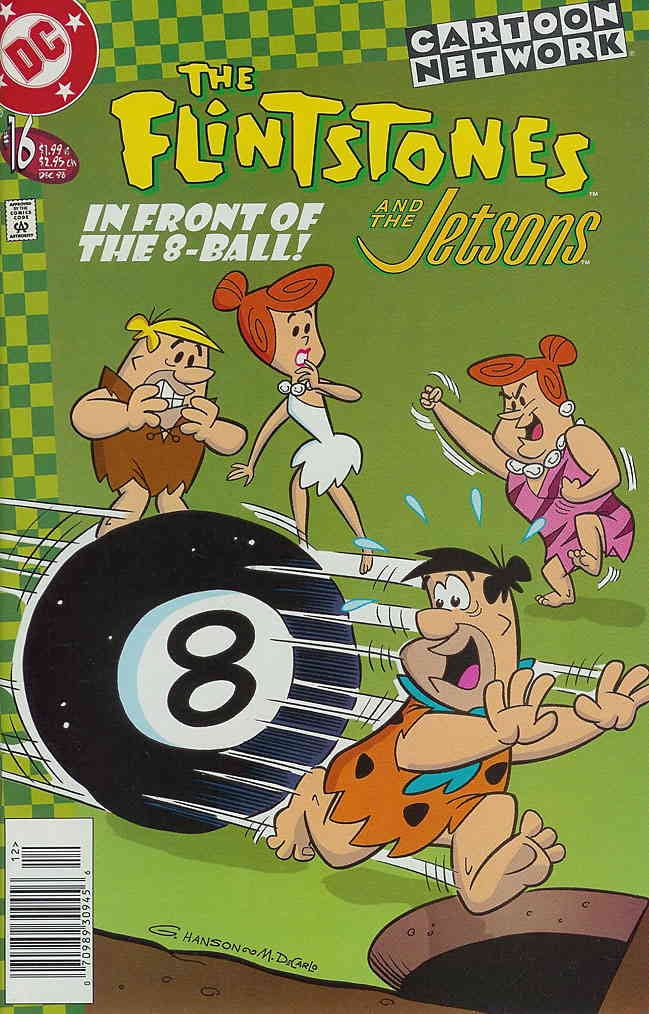 #16 Book (Newsstand) DC ; Flintstones the and Comic Jetsons, VF The