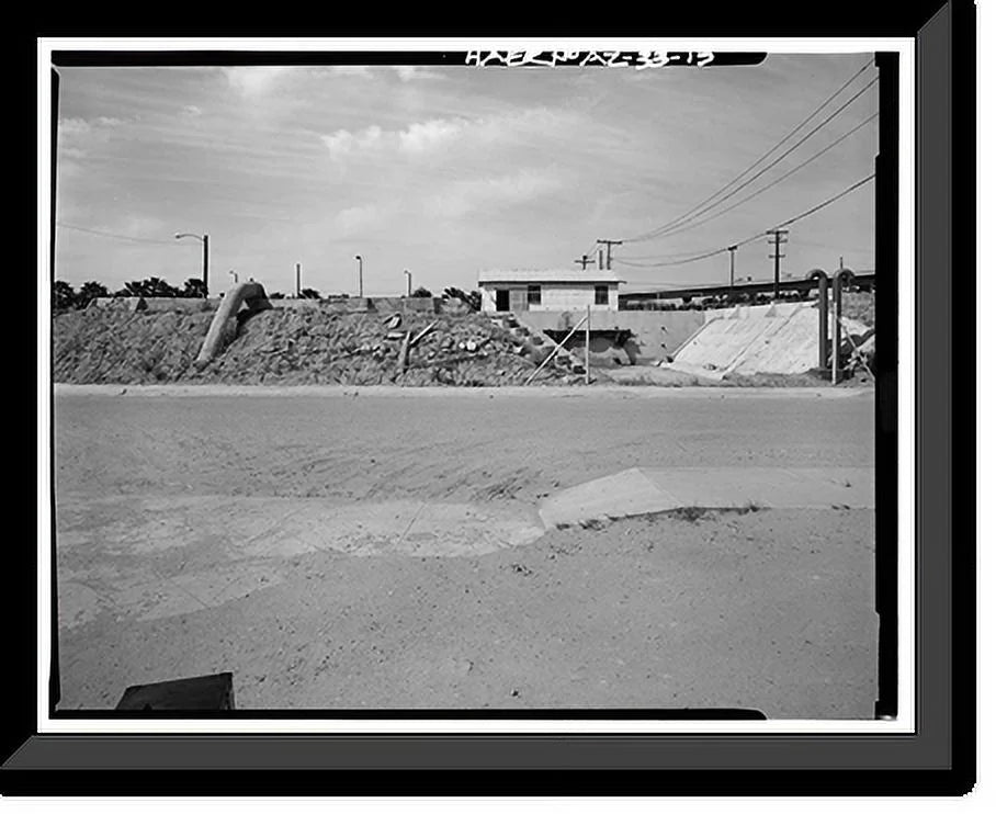 '- Street, of 13, Historic Treatment AZ 21-7/8" County, 17-7/8" Main Plant, foot Yuma Main Street liquid Street at Yuma Jones Framed x Print, Yuma,