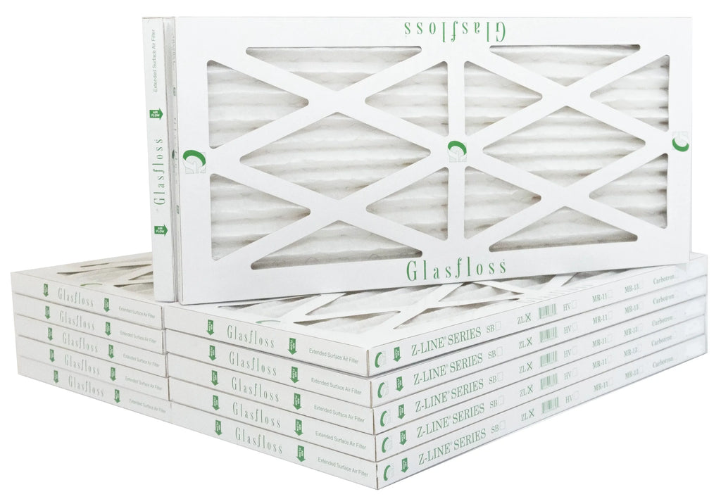 dimension: - (Actual 12x18x1 MERV Made -Qty:12 inch) - x Air - Filter in USA 17.5x7/8 10 11.5 Furnace Glasfloss