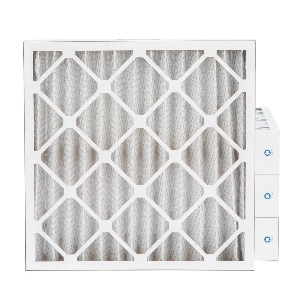Pleated 8 4 Air Filters. AC 20x20x4 Pack Furnace MERV