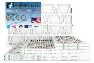 '- Air 13.5 - 10 Furnace inch) USA -Qty:12 x Glasfloss Made Filter (Actual MERV - 14x30x1 dimension: in 29.5x7/8