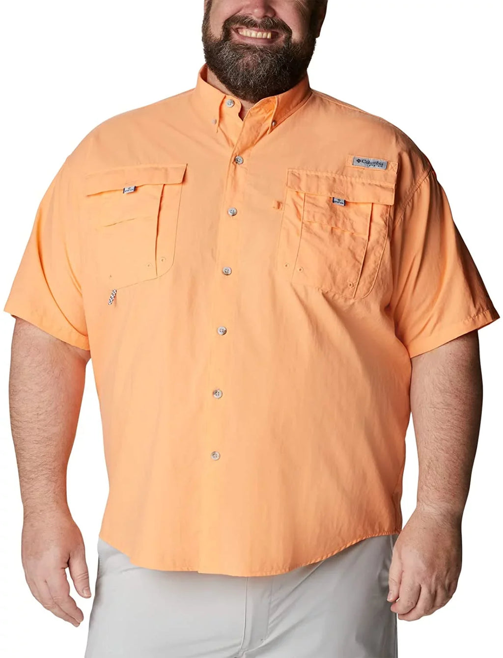 Shirt, XX-Small II Sleeve Short Bright Men's Bahama Columbia Nectar,