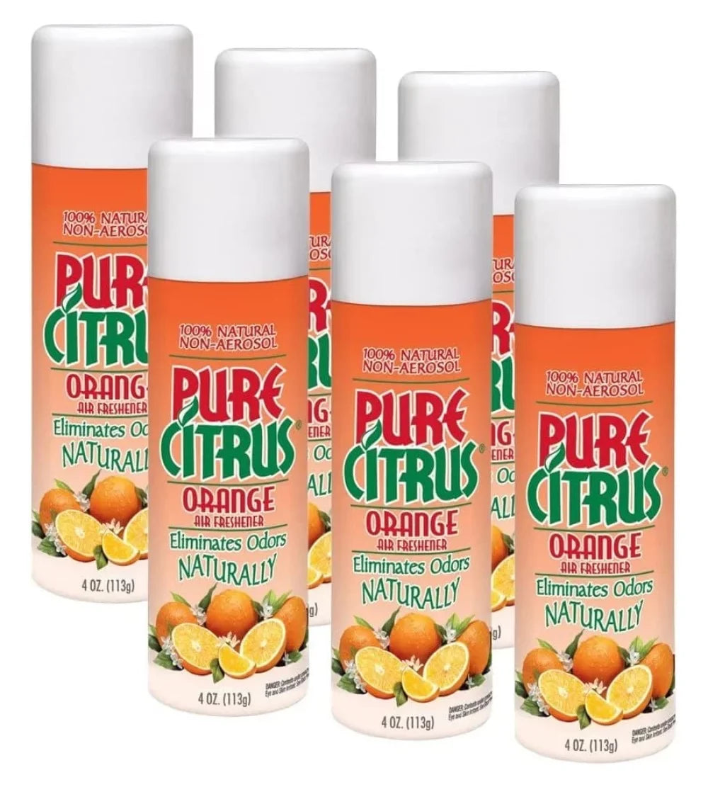 4 Non-Aerosol Freshener Refreshing 6) (Pack of fl Spray, Air Pure Orange oz Scent, NA228-6 Citrus