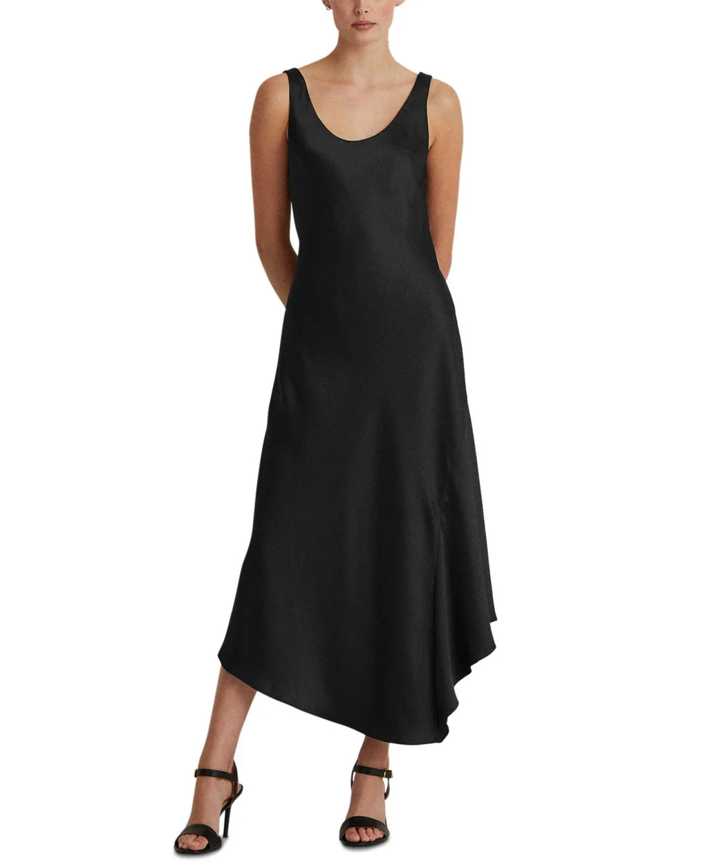 Black, Satin Lauren outfit, Lauren Charmeuse 14 Ralph