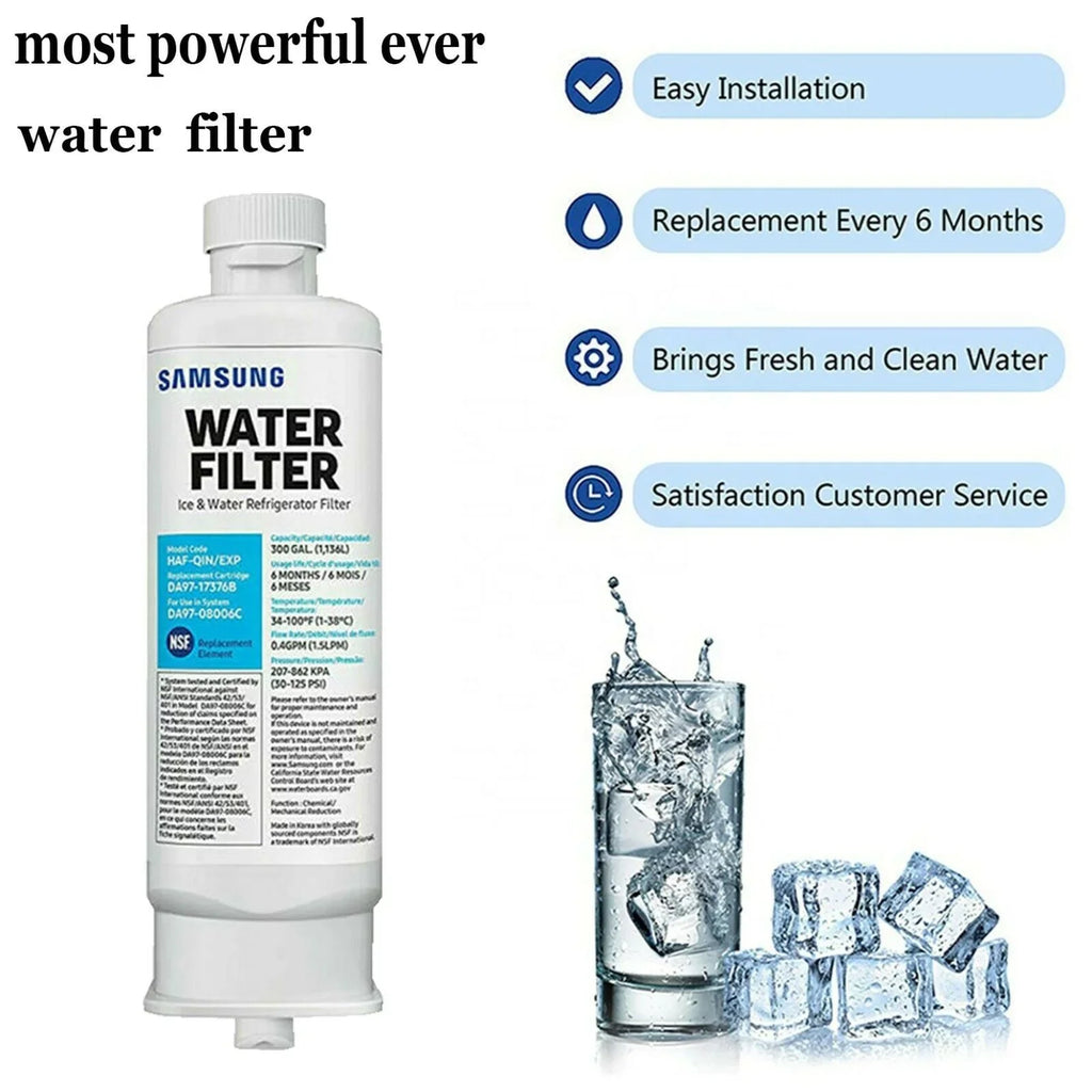 Refrigerator Filter liquid DA97-08006C refrigerator DA97-17376B Pack 4 HAF-QIN filter