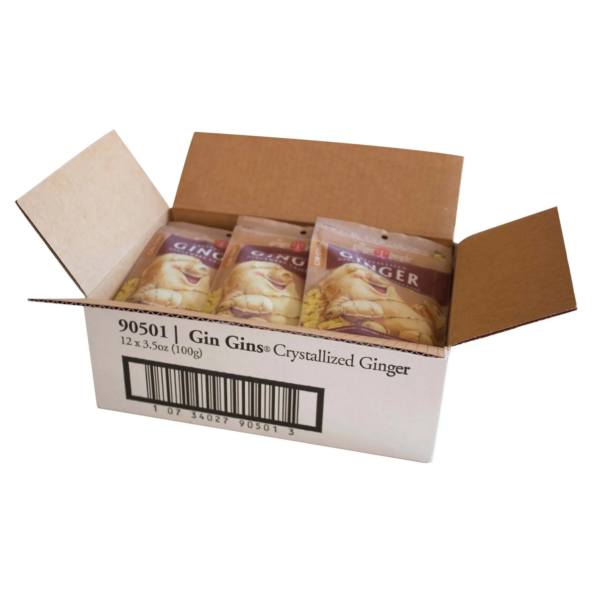 The Ounce Of (Pack 3.5 People, Gins Ginger Candy, 12) Gin