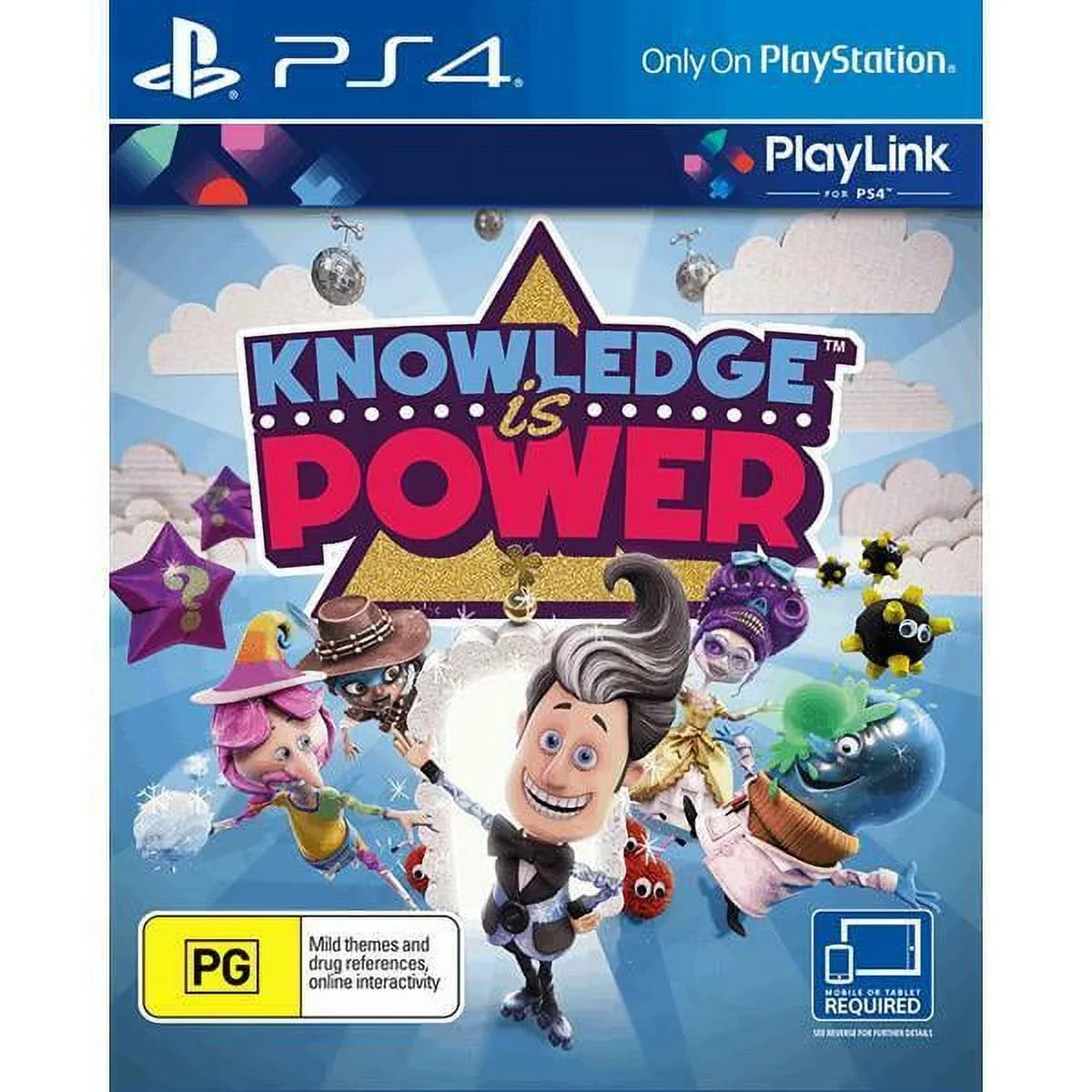 [Region Brain - Is Games] Smart PlayStation Knowledge NEW Power Free PS4 4