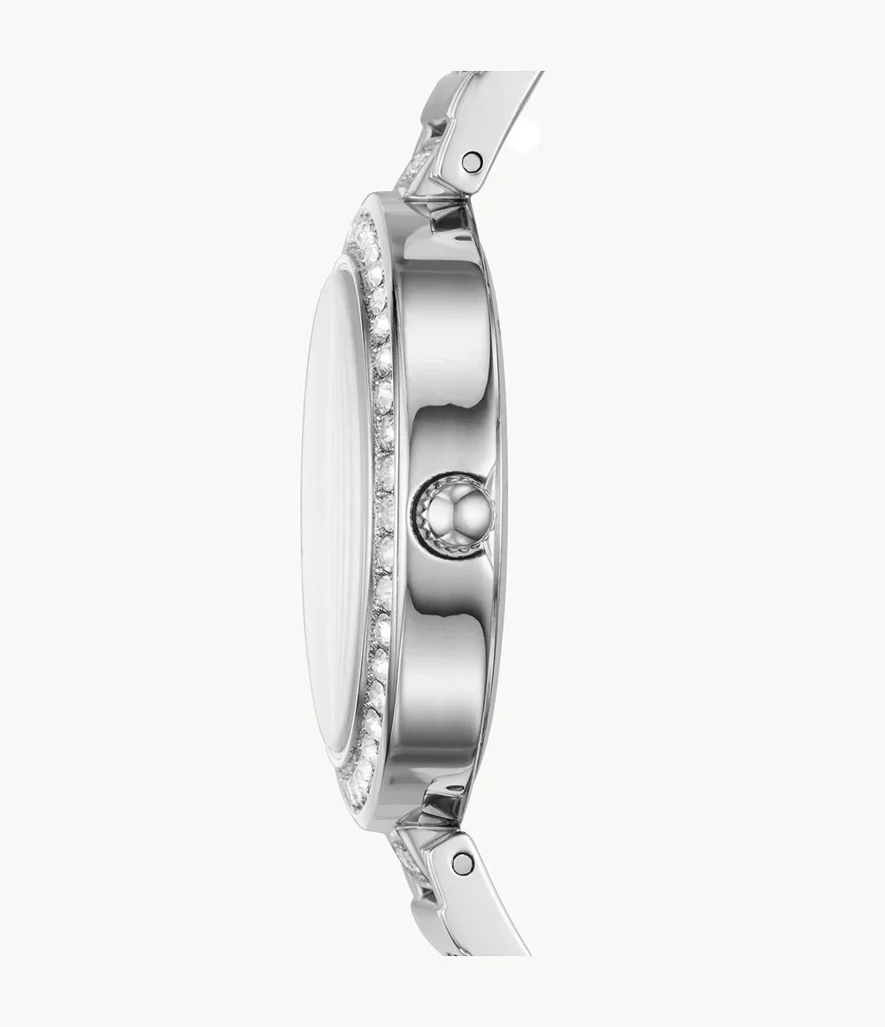 Karli Fossil Stainless Watch Three-Hand BQ3182 Women's Steel
