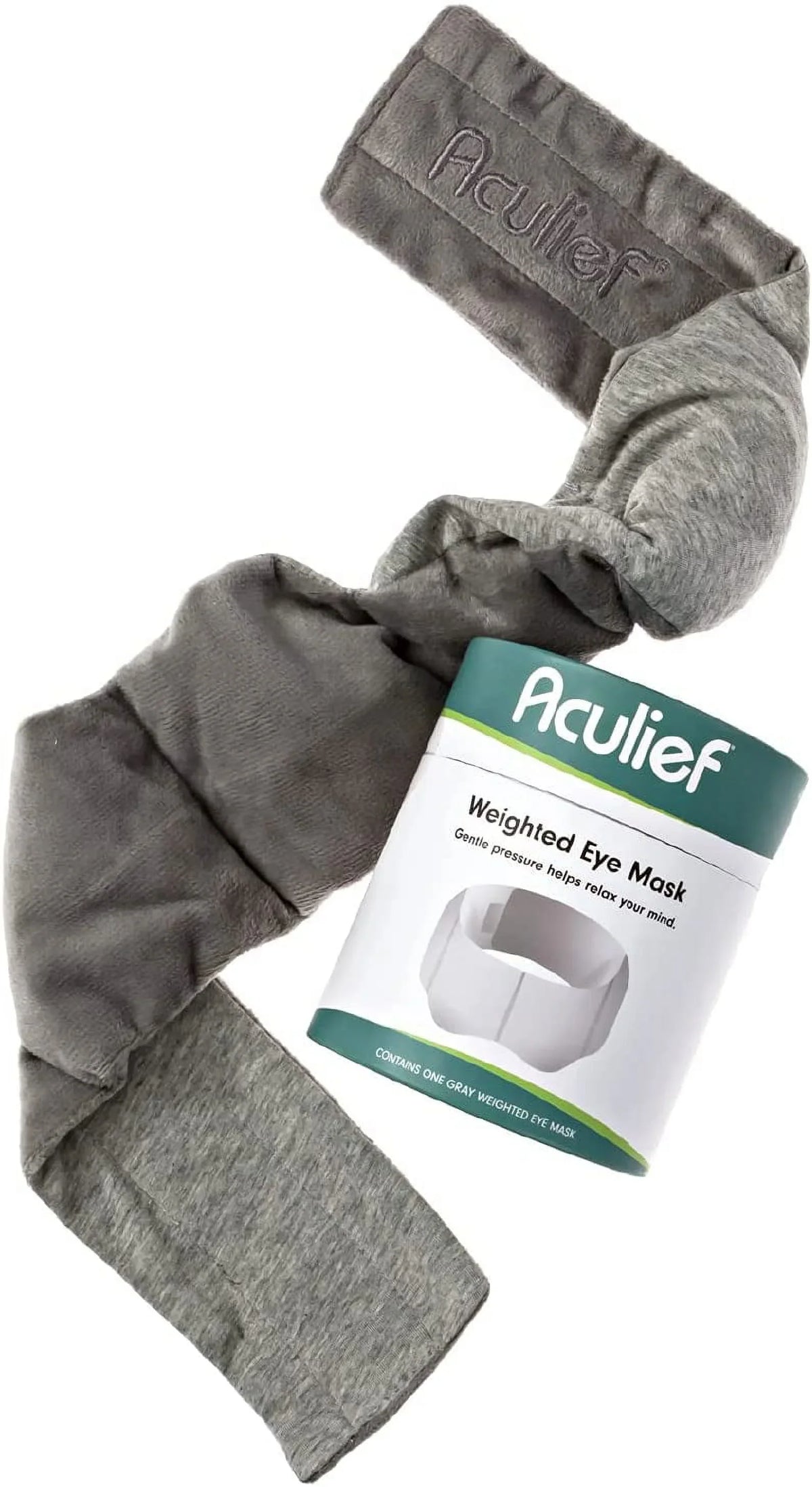 Relief Aculief Mask Weighted Eye to Stress Aid Headache &