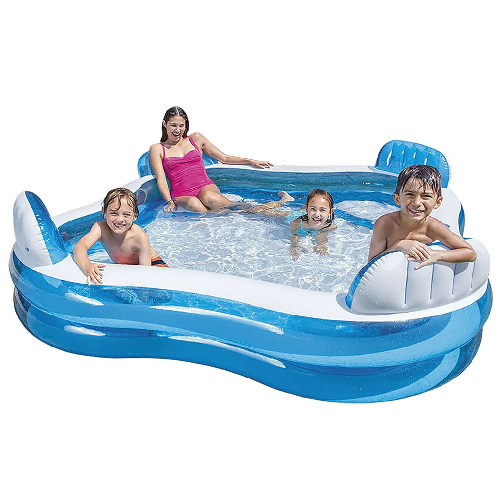 Lounge X Swim Family 90" 90" X 26" 56475EP Pool Intex Center Inflatable
