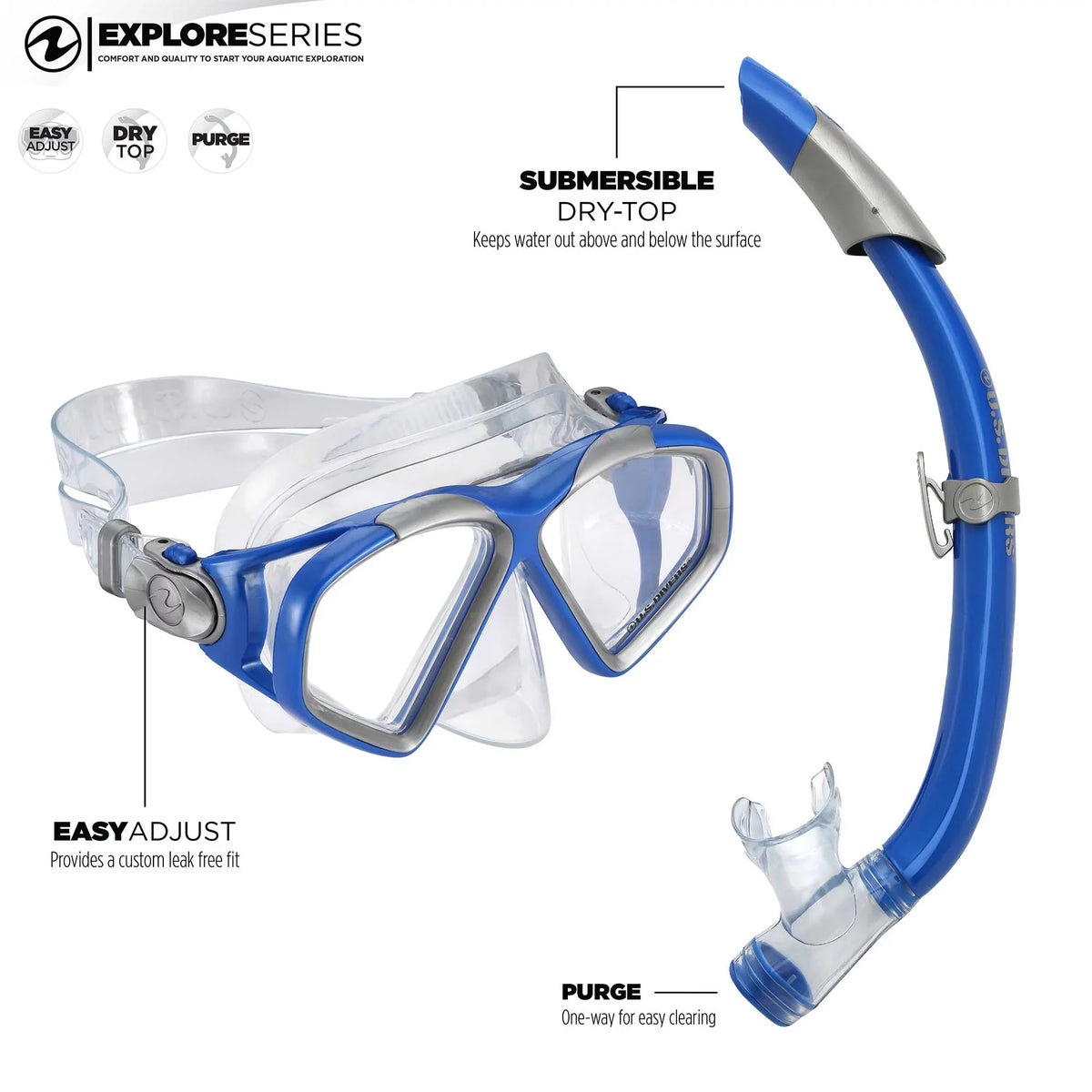 Blue Snorkel Divers Cozumel U.S. Combo,