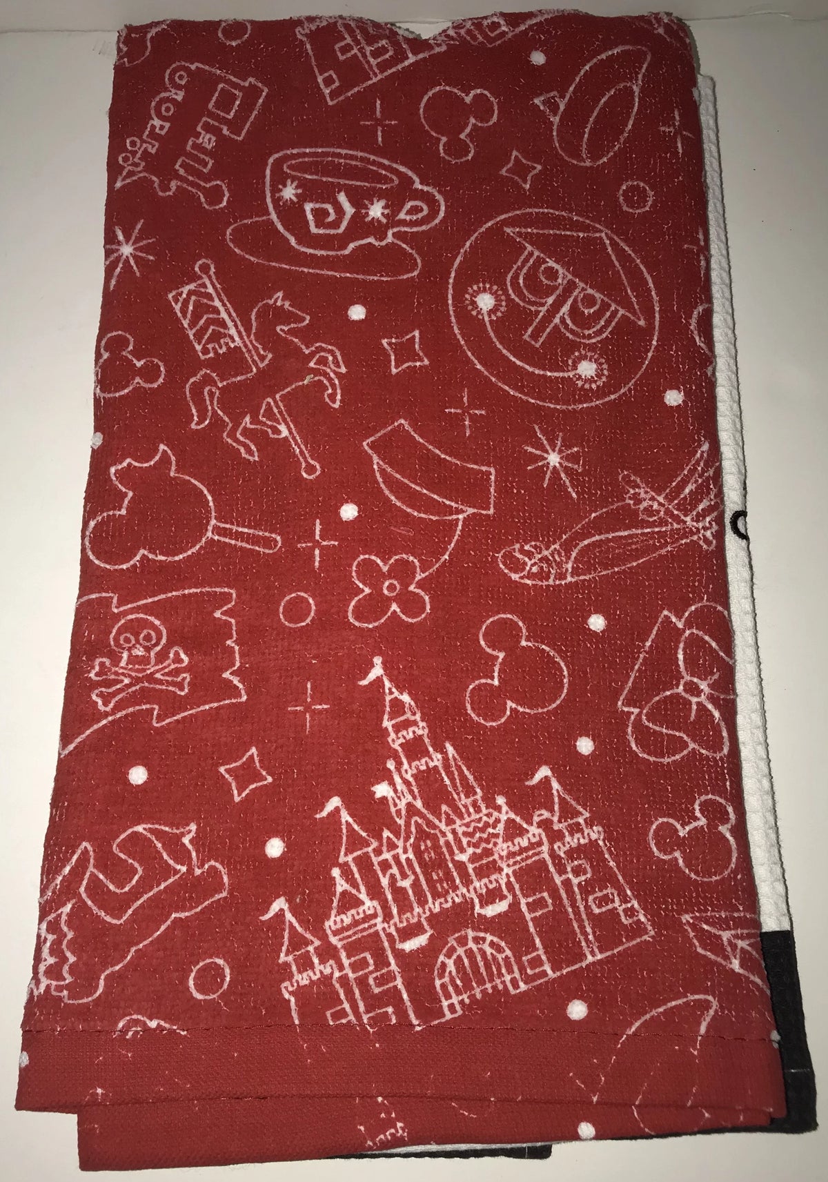 Mouse With Minnie Parts Body Towel Tag Parks Set Dish Disney New