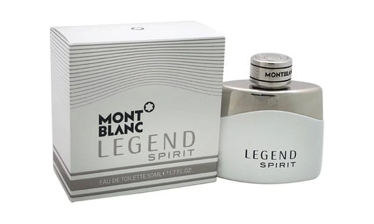 Montblanc Eau Mont Blanc1.7 Oz By 2) Spray Toilette Spirit De Legend (Pack