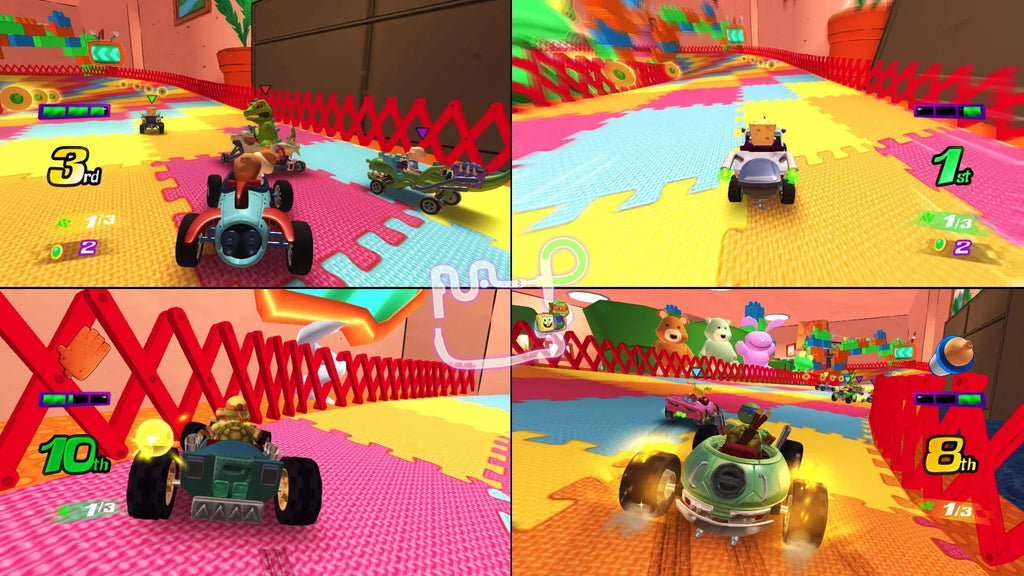 Nintendo Experience Ultimate Switch Kart Nickelodeon for Racing Racers: